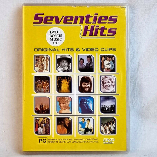 Various : Seventies Hits (DVD-V, Comp + CD, Comp)