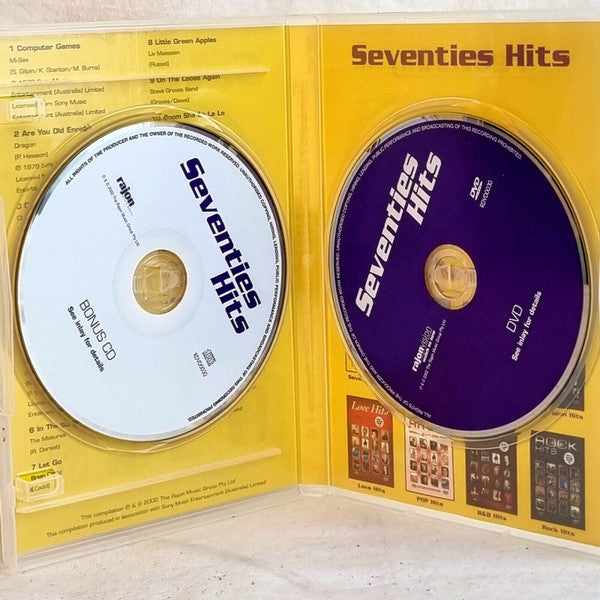 Various : Seventies Hits (DVD-V, Comp + CD, Comp)