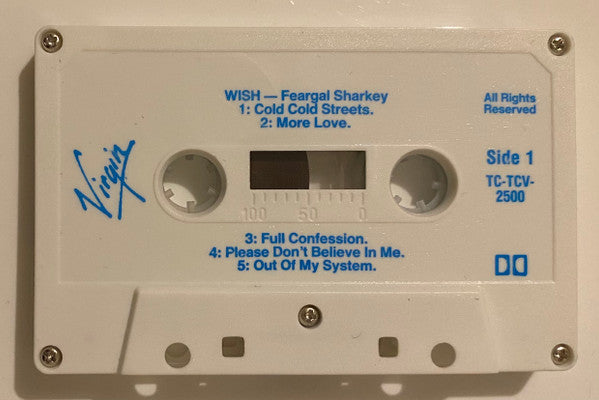Feargal Sharkey : Wish (Cass, Album)