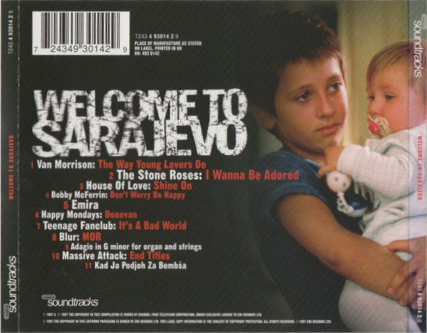 Various : Welcome To Sarajevo (CD, Album, Comp)