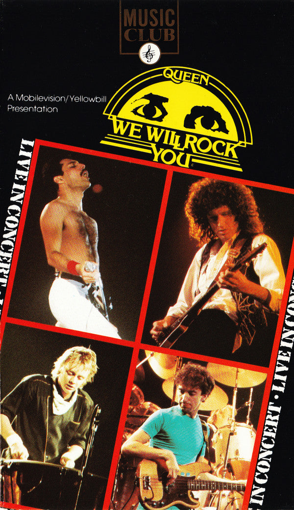 Queen : We Will Rock You (VHS, PAL)