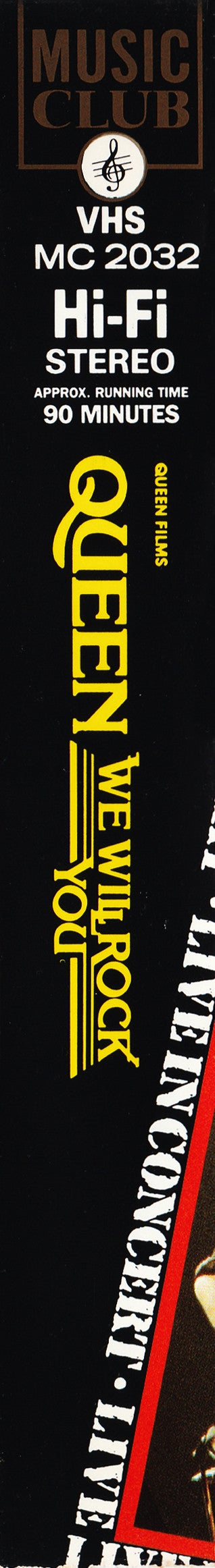 Queen : We Will Rock You (VHS, PAL)
