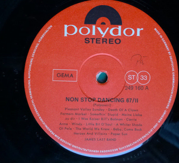 James Last : Non Stop Dancing '67/2 (LP, Album, Mixed)
