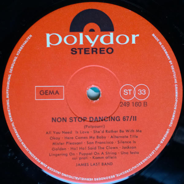 James Last : Non Stop Dancing '67/2 (LP, Album, Mixed)