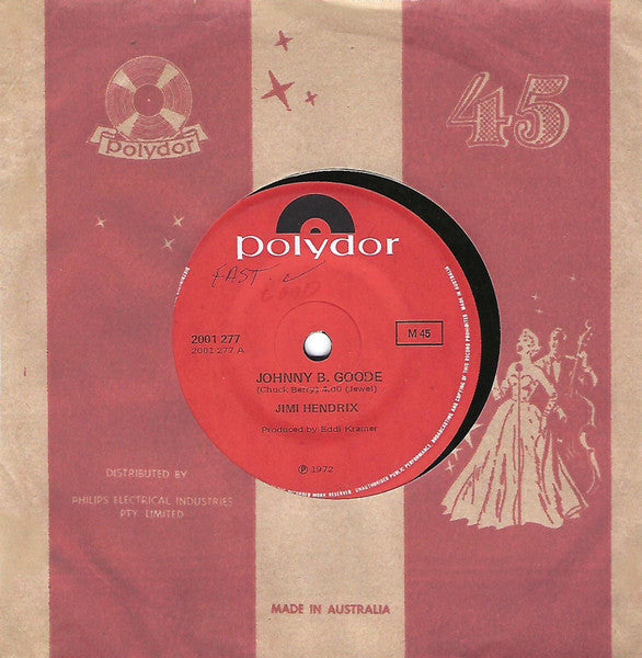 Jimi Hendrix : Johnny B. Goode / Little Wing (7", Single)