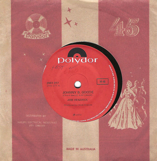 Jimi Hendrix : Johnny B. Goode / Little Wing (7", Single)