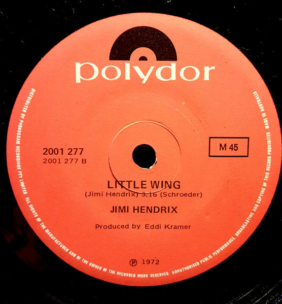 Jimi Hendrix : Johnny B. Goode / Little Wing (7", Single)