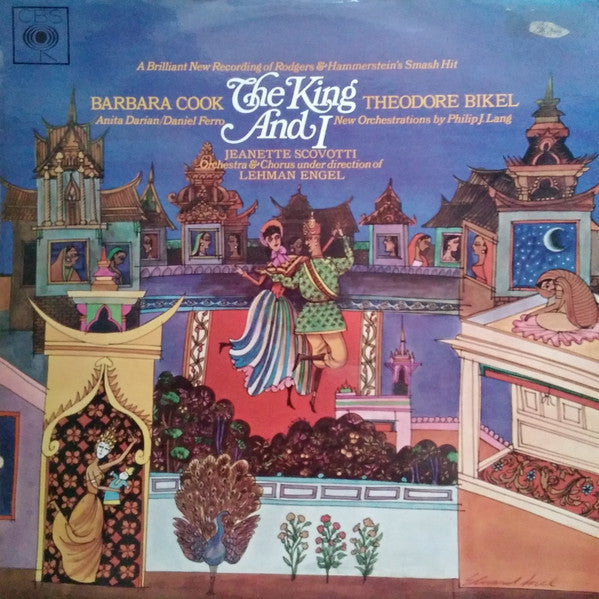 Barbara Cook, Theodore Bikel, Jeanette Scovotti, Lehman Engel : The King And I (LP, Album, Mono)