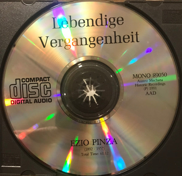 Ezio Pinza : Lebendige Vergangenheit (CD, Comp, Mono)