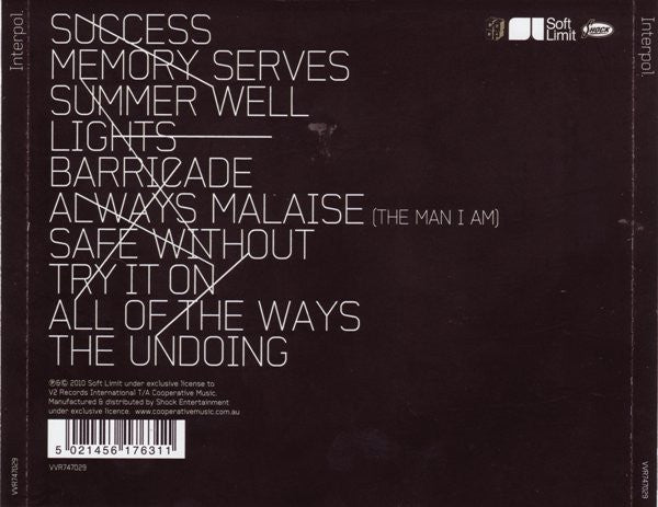 Interpol : Interpol (CD, Album)