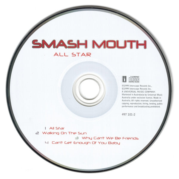 Smash Mouth : All Star (CD, Single)