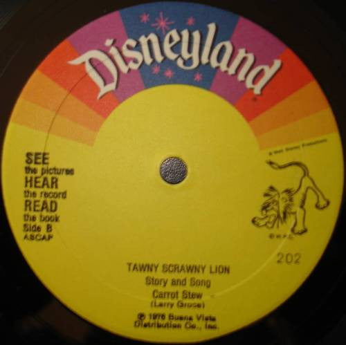 Unknown Artist : Tawny Scrawny Lion (7")