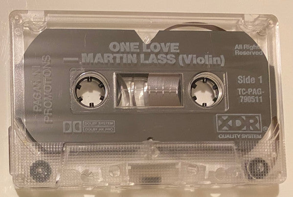Martin Lass : One Love (Cass, Album, XDR)
