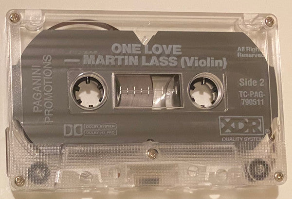 Martin Lass : One Love (Cass, Album, XDR)