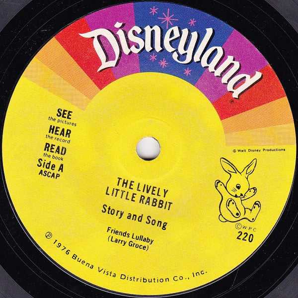Unknown Artist : The Lively Little Rabbit (7", Styrene)
