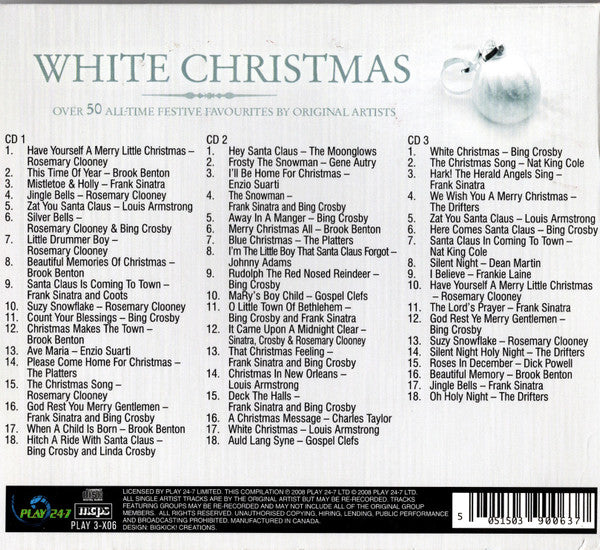 Various : White Christmas (3xCD, Comp, Dig)