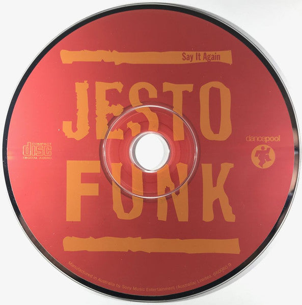 Jestofunk Featuring Ce Ce Rodgers* : Say It Again (CD, Single)