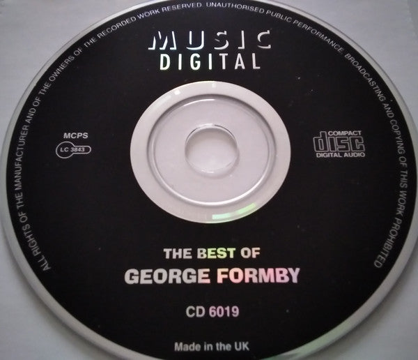 George Formby : The Best Of George Formby (CD, Comp, Dis)