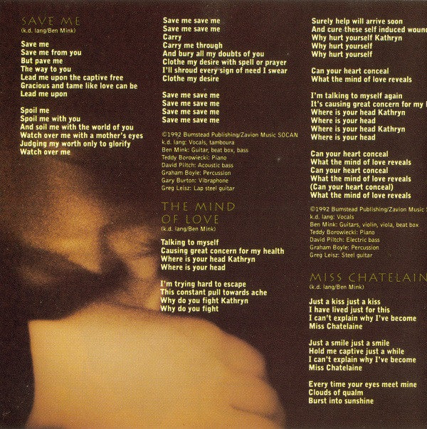 k.d. lang : Ingénue (CD, Album)