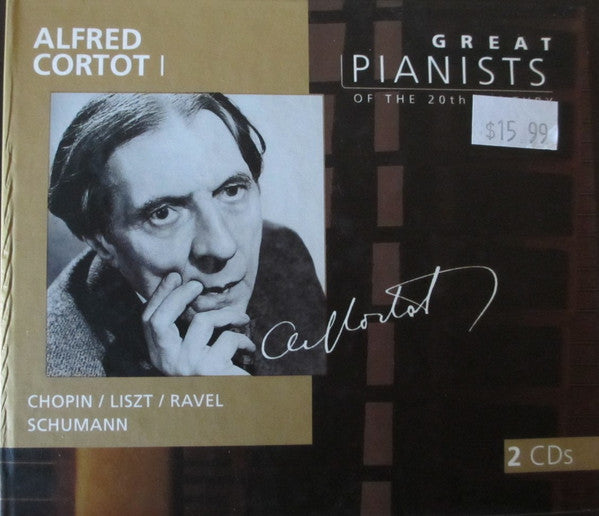 Alfred Cortot : Alfred Cortot I (2xCD, Comp, RE)