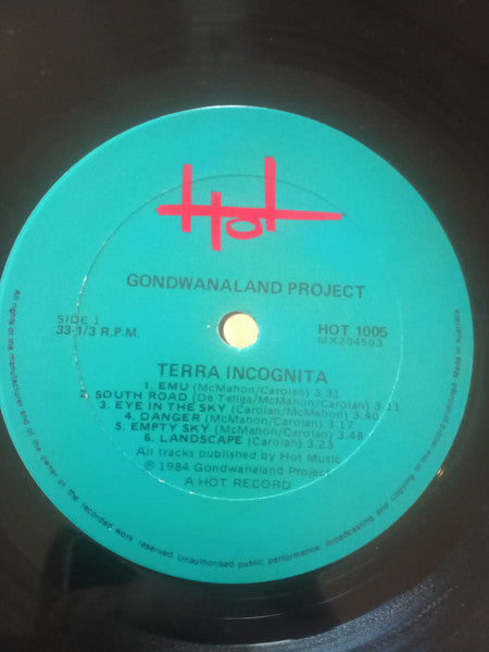 Gondwanaland Project : Terra Incognita (LP, Album, Gre)