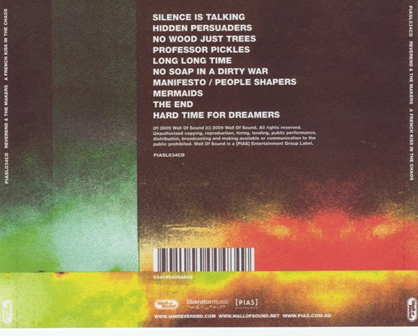 Reverend And The Makers : A French Kiss In The Chaos (CD, Album)