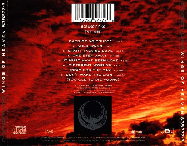 Magnum (3) : Wings Of Heaven (CD, Album, RE)