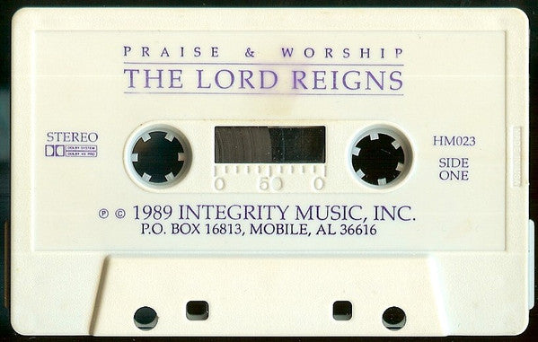 Bob Fitts : The Lord Reigns (Cass, Album, Whi)