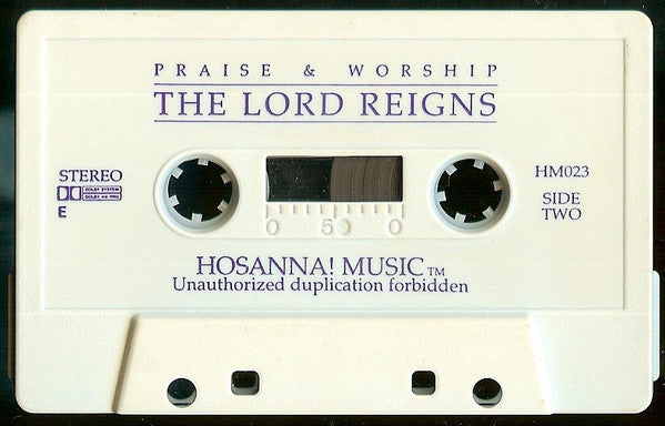 Bob Fitts : The Lord Reigns (Cass, Album, Whi)