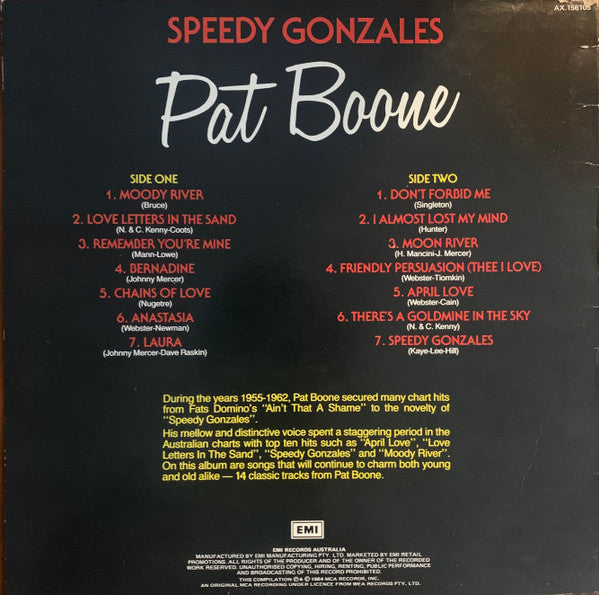 Pat Boone : Speedy Gonzales (LP, Comp)