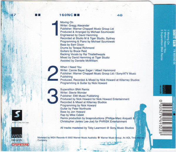 Scott Cain : I'm Moving On (CD, Single)