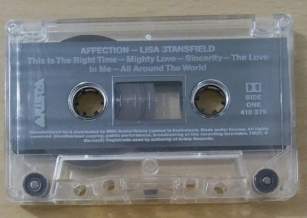 Lisa Stansfield : Affection (Cass, Album)