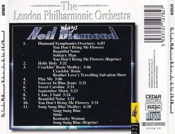 The London Philharmonic Orchestra* : Plays Neil Diamond (CD, Album)