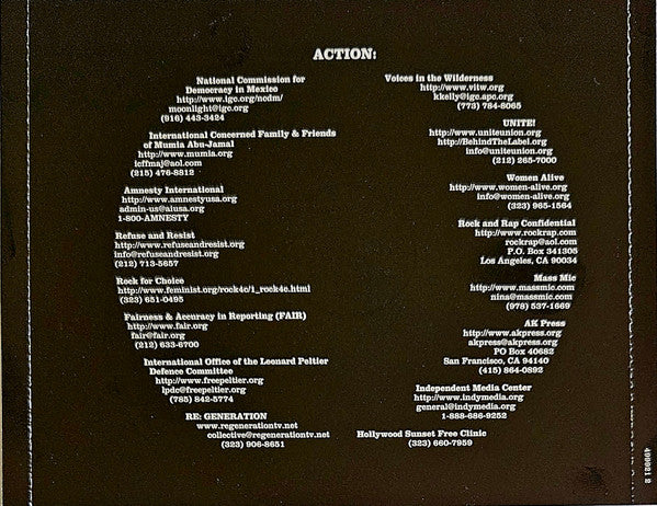Rage Against The Machine : Renegades (CD, Album, RE)