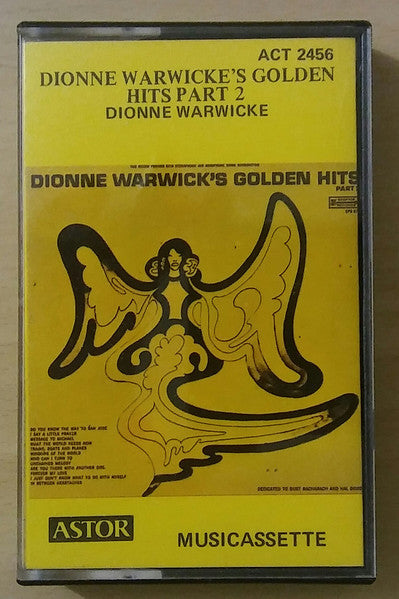 Dionne Warwick : Dionne Warwick's Golden Hits Part 2 (Cass, Comp)