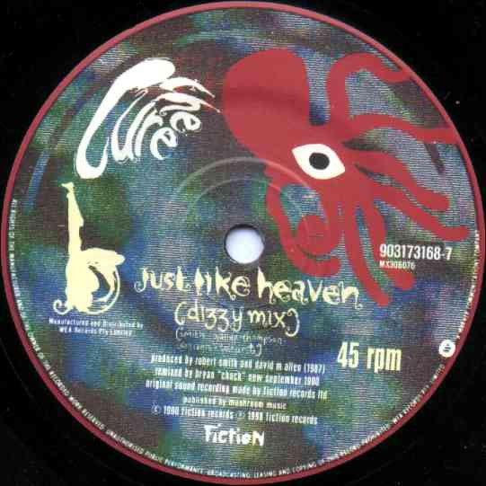 The Cure : Close To Me · Remix (7", Single)