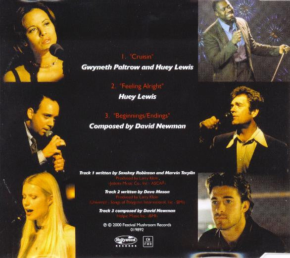 Gwyneth Paltrow And Huey Lewis : Cruisin (CD, Single)