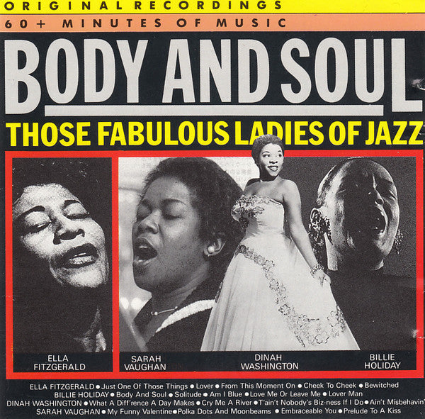 Various : Body And Soul, Those Fabulous Ladies Of Jazz (CD, Comp)