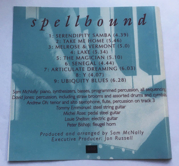 Sam McNally : Spellbound (CD, Album)