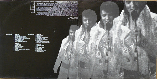 Elvis Presley : Elvis In The 70's (2xLP, Comp, Tan)