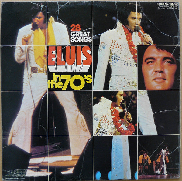 Elvis Presley : Elvis In The 70's (2xLP, Comp, Tan)
