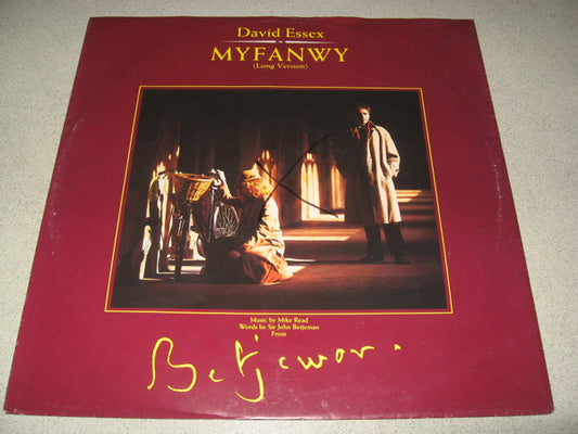 David Essex : Myfanwy (Long Version) (12", Single)