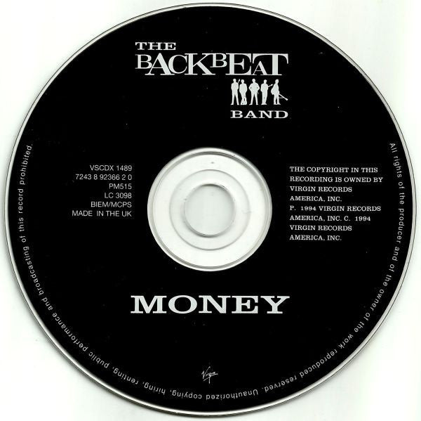 The Backbeat Band : Money (CD, Single, Com)