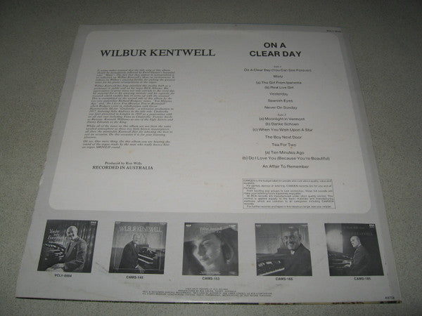 Wilbur Kentwell : On A Clear Day (LP, Album)