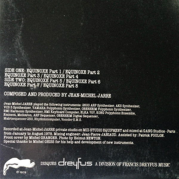 Jean Michel Jarre* : Equinoxe (LP, Album)