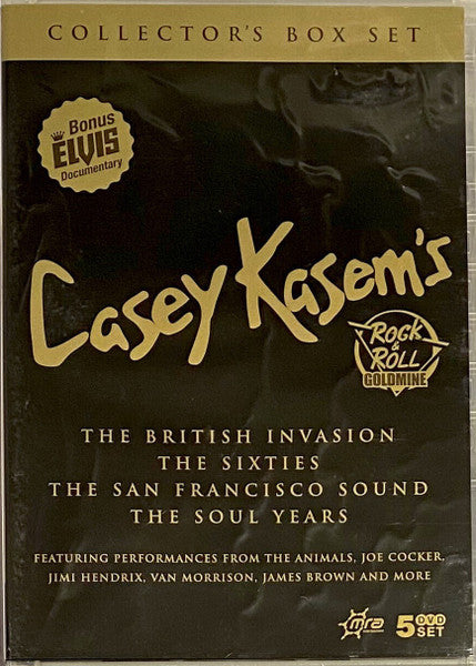 Various : Casey Kasem's Rock & Roll Goldmine (5xDVD-V, Comp, PAL, Col)
