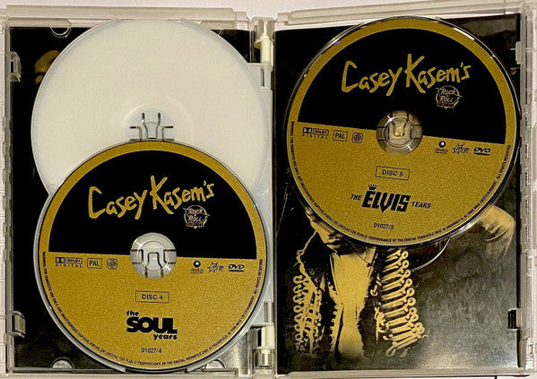 Various : Casey Kasem's Rock & Roll Goldmine (5xDVD-V, Comp, PAL, Col)