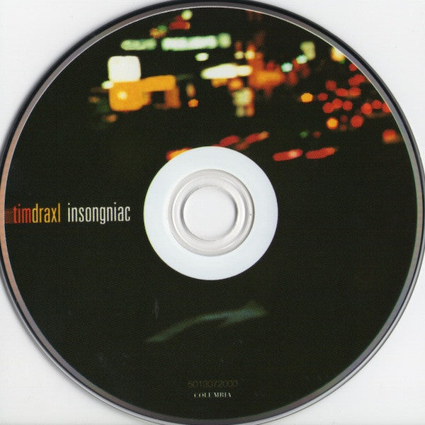 Tim Draxl : Insongniac (CD, Album)