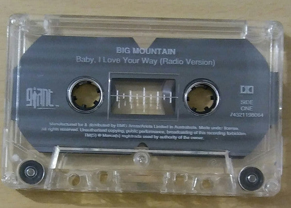 Big Mountain : Baby, I Love Your Way (Cass, Single)