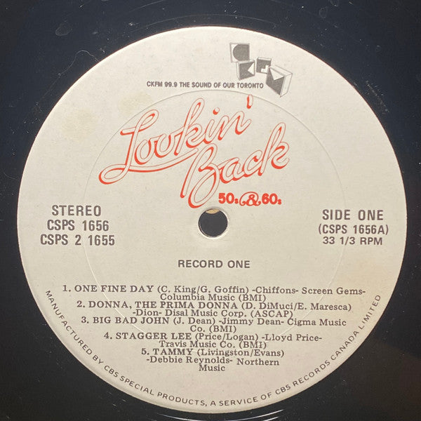 Various : Lookin' Back 50s & 60s (2xLP, Comp, Gat)